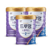 NEW 트루맘 뉴클래스 800g 2단계 3캔 (6개월부터 12개월까지), 3개