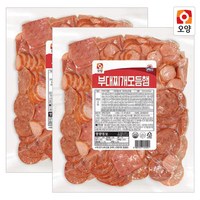 [퀴클리몰] 사조오양 부대찌개 모듬햄, 1kg, 4개