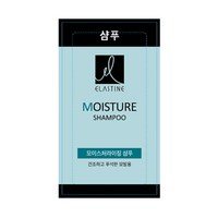 엘라스틴 모이스처라이징 일회용 샴푸, 50개, 8ml