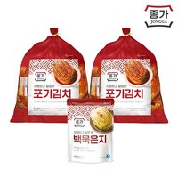 종가 종가집 중부식 포기김치 11kg (5.5kg*2)+백묵은지 400g