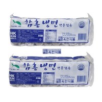 선비찬 옥천냉면 옥천함흥냉면사리2Kg X 2봉(20인분/사리면2KgX2봉+육수2봉), 2kg, 2Kg x 2팩