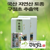 (강원약초) 자연산 구절초 추출물 구절초즙 100ml 60봉 산에서 채취한 국산 야생 구절초 95% 대추 감초 5% 사용, 60개