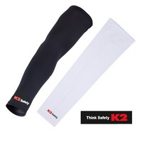 K2 쿨토시 국산 정품 50+ 자외선 99.7% 차단 냉감 소재 신축성 팔토시 손목 팔꿈치, K2 쿨토시(차콜), 1개