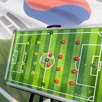 이룸스포츠 축구작전판 이젤 세트 국대버전, 혼합색상