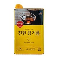 이츠웰 참기름 캔, 8개, 1L