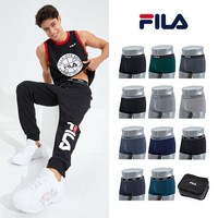 [긴급리오더] FILA 휠라 남성속옷 블랙에디션 드로즈11종+트래블백1종