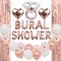 브라덜샤워 소품 브라더샤워 풍선 총각파티, 03 BURAL SHOWER