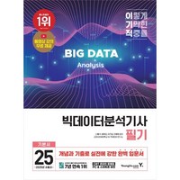 2025 이기적 빅데이터분석기사 필기 기본서 동영상강의무료+CBT온라인문제집제공, 영진닷컴, 도서