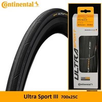 튜블러타이어 콘티넨탈 울트라 스포츠 III 700x23 28c 도로 자전거 접이식 그랜드 1 개, 10 Ultra Sport  III 25C