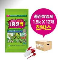 총진싹 입제 1.5k X 12개 한박스 병해충관리용 유기농업자재, 1500g