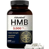 NatureBell 네이처벨 HMB 3000mg 트리플 스트렝스 240캡슐