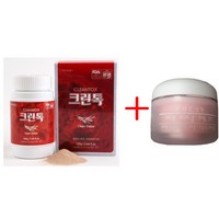 De tox 크린톡 160g 선물 비덴 미라클 크림 37(bmc37) 미백/주름 개선 이중 기능성 화장품, 각1통, 1개