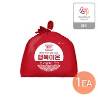 (종가집) 행복이온 포기김치10kg/ 신선한김치 공장직발송/ ~08시주문 당일발송~, 10kg, 1개