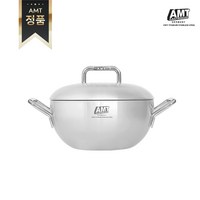 [정품] AMT 316Ti 통5중 샤프 양수웍 24cm, 1개