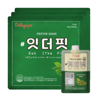 델리스푼 잇더핏 단백질 쉐이크 3주플랜 녹차라떼맛, 280g, 3개