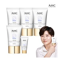 [AHC] [올케어 수분가득] 최신상 워터풀 선크림 기본 증량구성(40ml * 4개 + 7, 상세 설명 참조