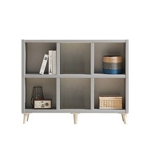 리부트 미니 책장 거실장 1200_2단 오픈, 그레이