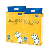 [벨버드] [펫 파라다이스]벨버드 클래식 고흡수 패드 (40*50cm 38g) 50p x2개, 50매, 2개