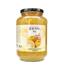 초록원 꿀유자차2kg 유자청 유자꿀차 병유자차, 2kg, 1개