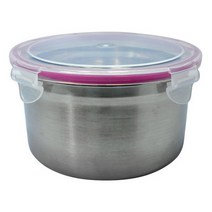 원형락스텐밀폐용기 1p, 1개