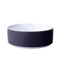 [다옴] 일자 국그릇, 블랙_안