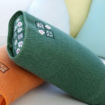 도인사각 메밀베개, 진초록