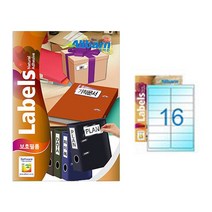 [올바른] 보호필름 -16칸(2X8), 25매, AL016SF