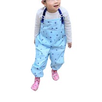 플리에 멜빵형 놀이복 파랑곰 S, 하늘, 1개
