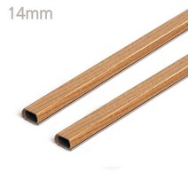 엘트리 무늬목전선보호관 14mm, 혼합색상, 4개