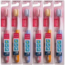 시스테마 약한잇몸용 칫솔 초극세모 랜덤 발송, 1개입, 6개