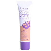 림멜 스테이 매트 리퀴드 무스 파운데이션 30ml, True Beige, 1개