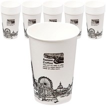더빈썸 런던 종이컵 300ml 100p, 1개