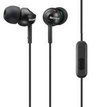 SONY 이어폰 MDR-EX110AP, 블랙