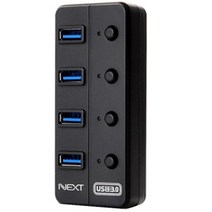 4포트 USB3.0 허브 NEXT 704U3 유전원, ETC
