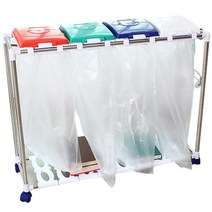 동영나이스 분리수거함 4단, 혼합색상, 1개