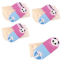 도나앤데코 팬더강아지 쿠키 받침 15p + 비닐 15p, 1세트