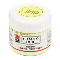 마라부 처키칙 빈티지 페인트 POT 225ml, 112 pastel yellow, 1개