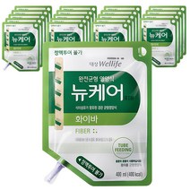 대상웰라이프 뉴케어 화이바 RTH 식이섬유 함유 등장성경관영양식, 400ml, 20팩