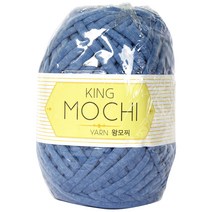 실바람 왕모찌 패브릭얀 뜨개실, 26 파랑, 1개