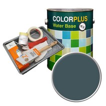 노루페인트 컬러플러스 페인트 4L + 도구 세트, 1세트, 유보트