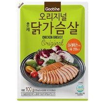굽네 훈제 닭가슴살 오리지널, 100g, 1팩