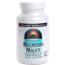 소스내츄럴스 마그네슘 말레이트 625mg 캡슐 무설탕 글루텐 프리, 100개입, 1개