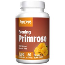 재로우 이브닝 프림로즈 1300mg 소프트젤 글루텐 프리, 60개입, 1개