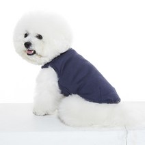개니클로 반려견 터틀넥 티셔츠, Navy