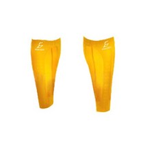 에너스킨 종아리 슬리브 아머스킨 E50 2p, 골드 옐로우