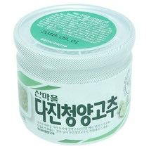 산마을 다진청양고추 용기, 1개, 25g