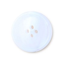 동화상가몰 야크코트 단추 I-3 30mm, 화이트 무광, 10개입