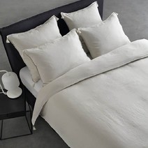 라흐두뜨 린넨 태슬 이불커버, calcaire grey
