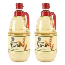 백설 양조식초, 1800ml, 2개