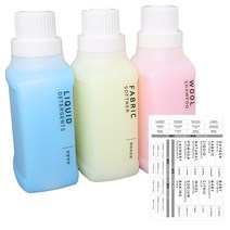 핸드팩토리 세탁세제통 A형 1L x 3p + 모던 영문라벨, 1세트